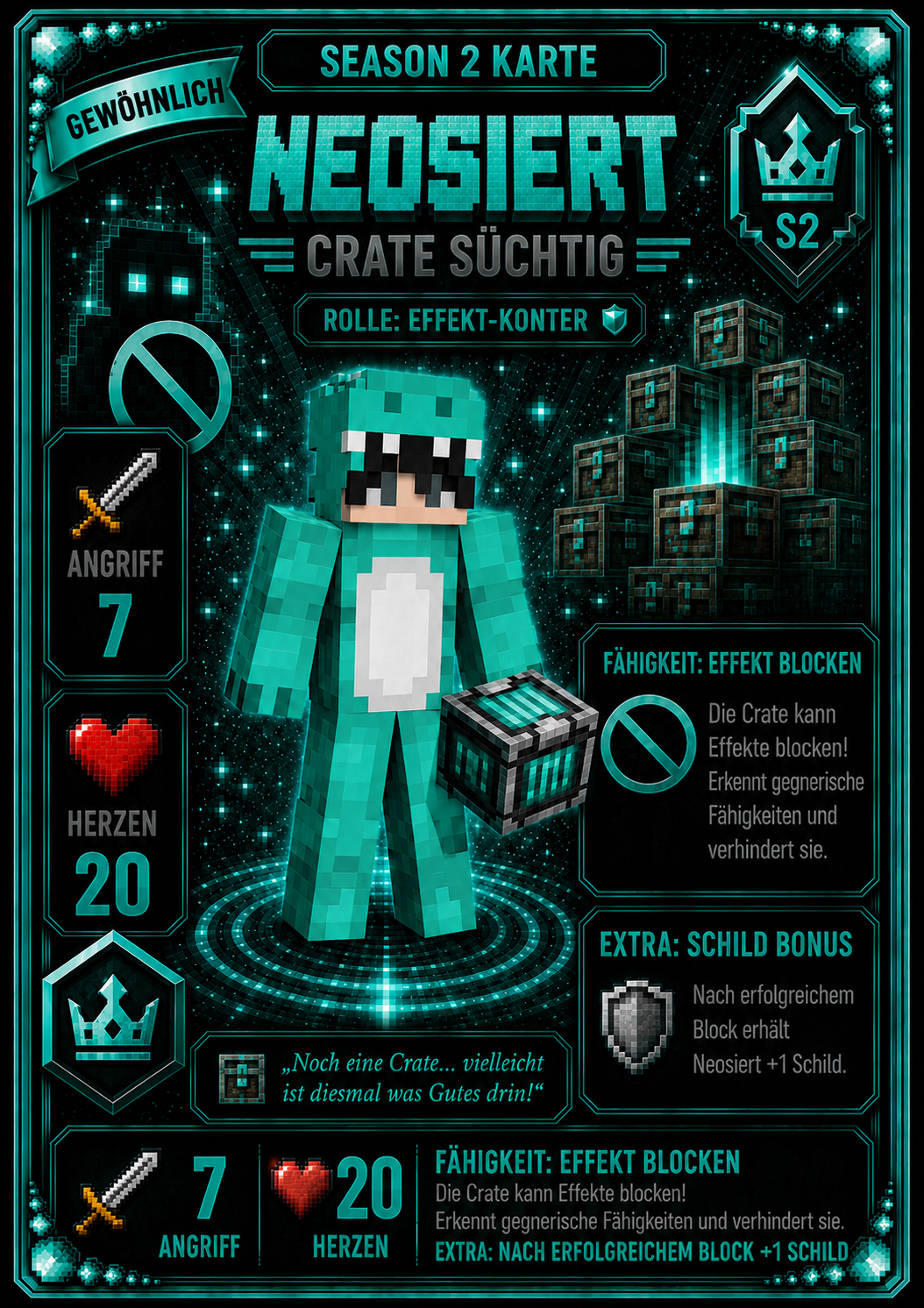 Neosiert - Crate Süchtig